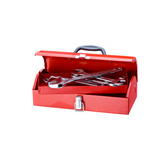 ToolMax TBX200 Heavy-Duty Steel Toolbox With Assorted Wrenches