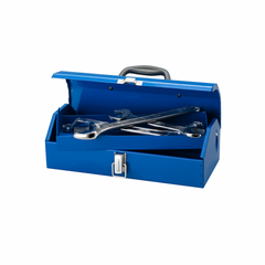 ToolMax TBX200 Heavy-Duty Steel Toolbox With Assorted Wrenches