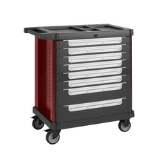 Makita TWC708R Heavy-Duty 7-Drawer Rolling Tool Cabinet With Lockable Top Tray