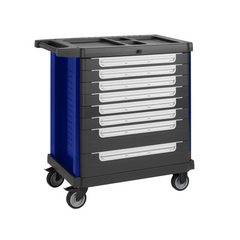 Makita TWC708R Heavy-Duty 7-Drawer Rolling Tool Cabinet With Lockable Top Tray