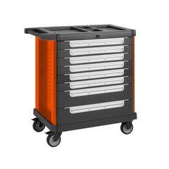 Makita TWC708R Heavy-Duty 7-Drawer Rolling Tool Cabinet With Lockable Top Tray