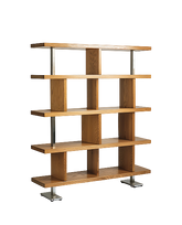 Shelf foucult metal core molded display