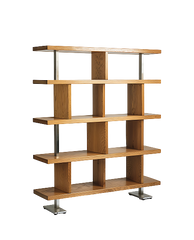 Shelf foucult metal core molded display