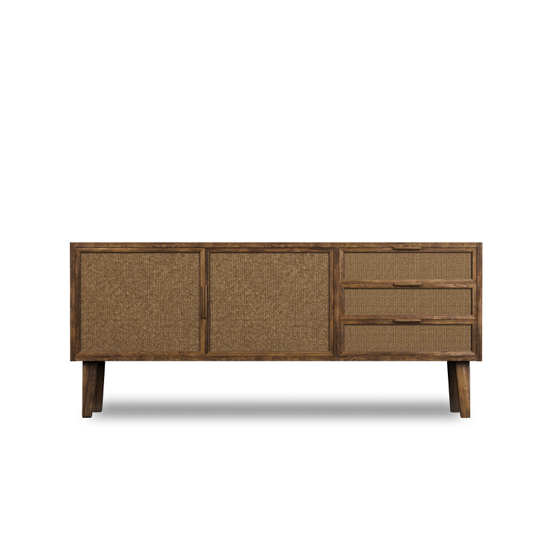 Pine long cabinet