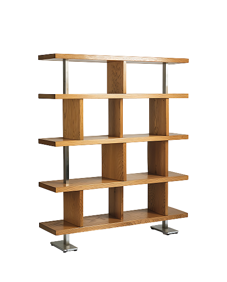 Shelf foucult metal core molded display